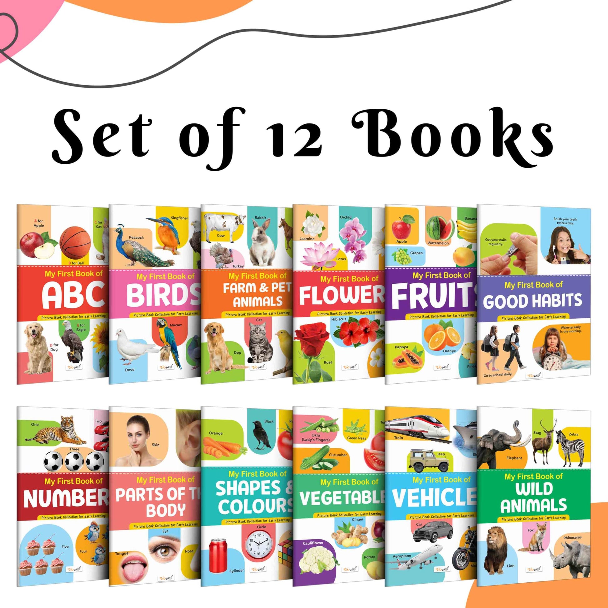My First Picture Book Collection For Early Learning : Books For Childr