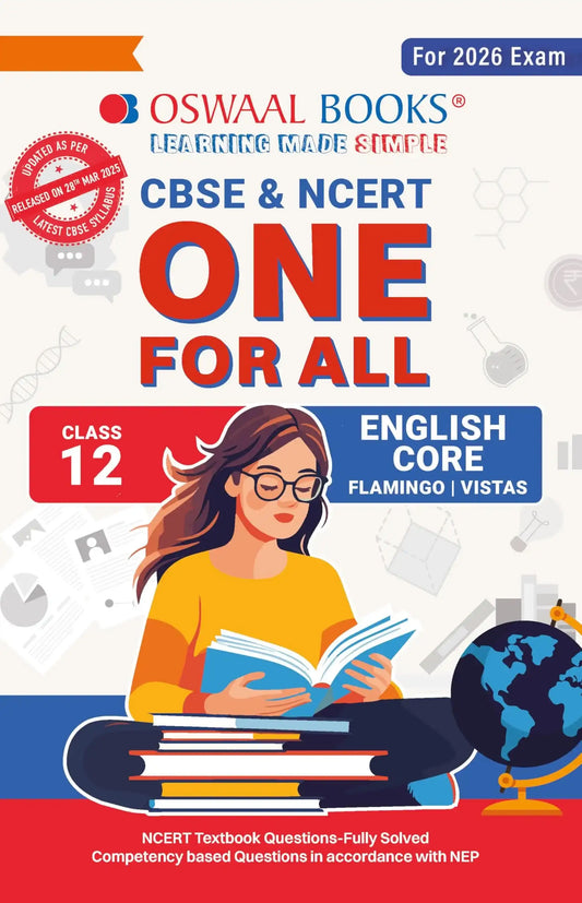 Oba Cbse One For English Core Bk 12 (2026)