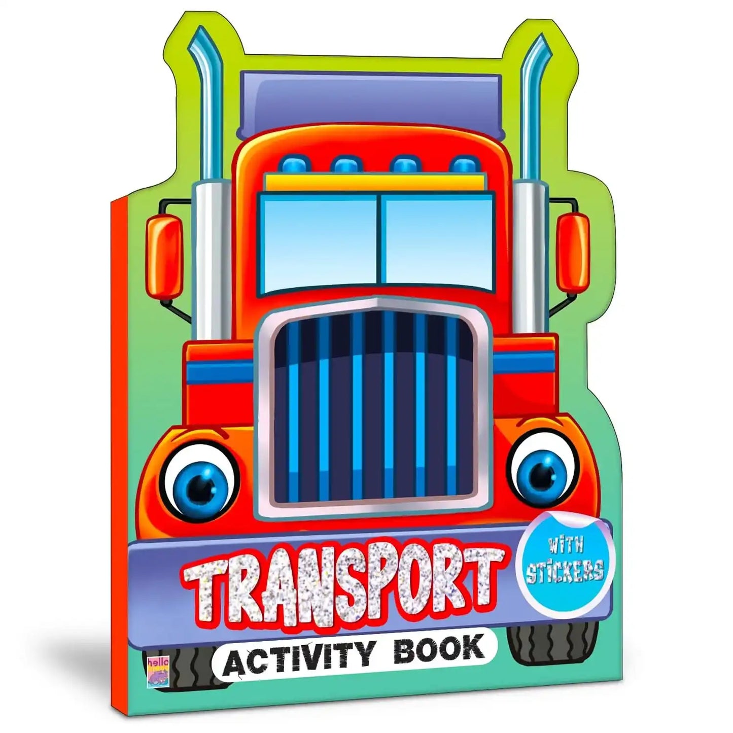 Die Cut Transport Activity Book