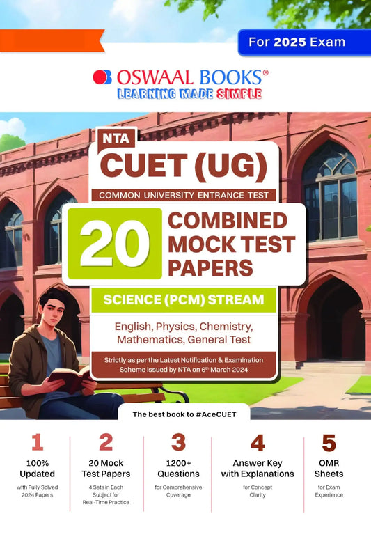 Oba Nta Cuet Ug Mock Test Science Stream (Pcm)