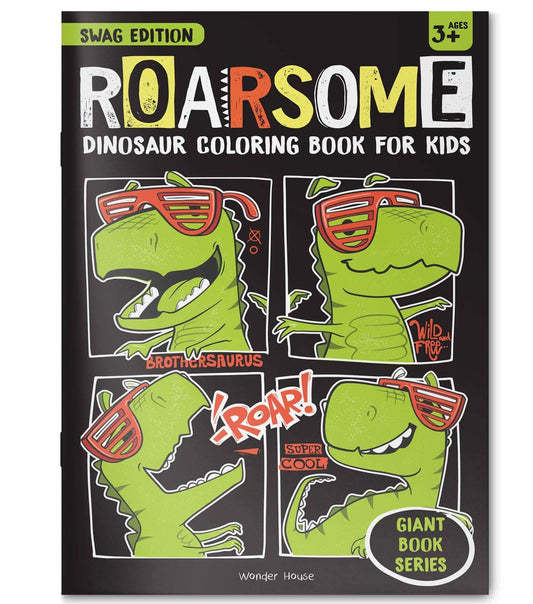 Roarsome Giant Coloring Book For Kids