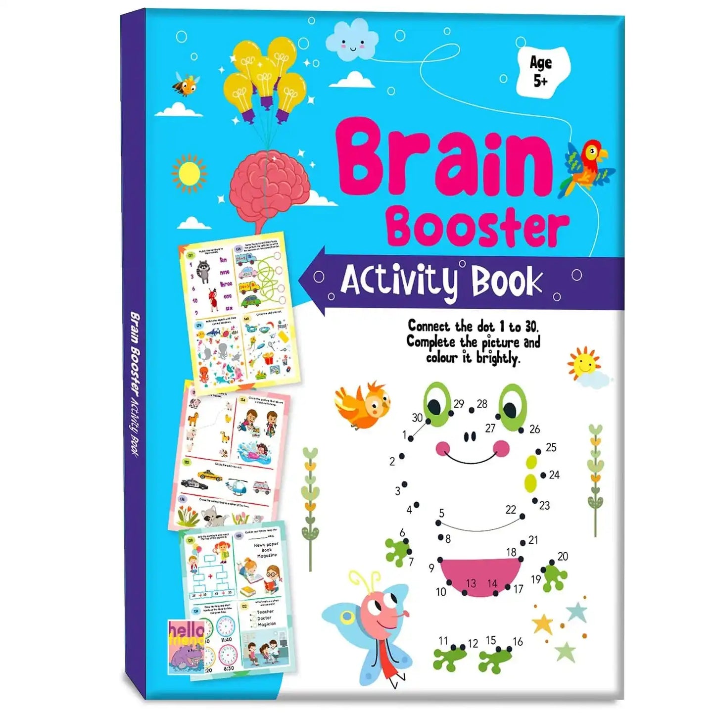 Brain Booster Activity Book Age 5+