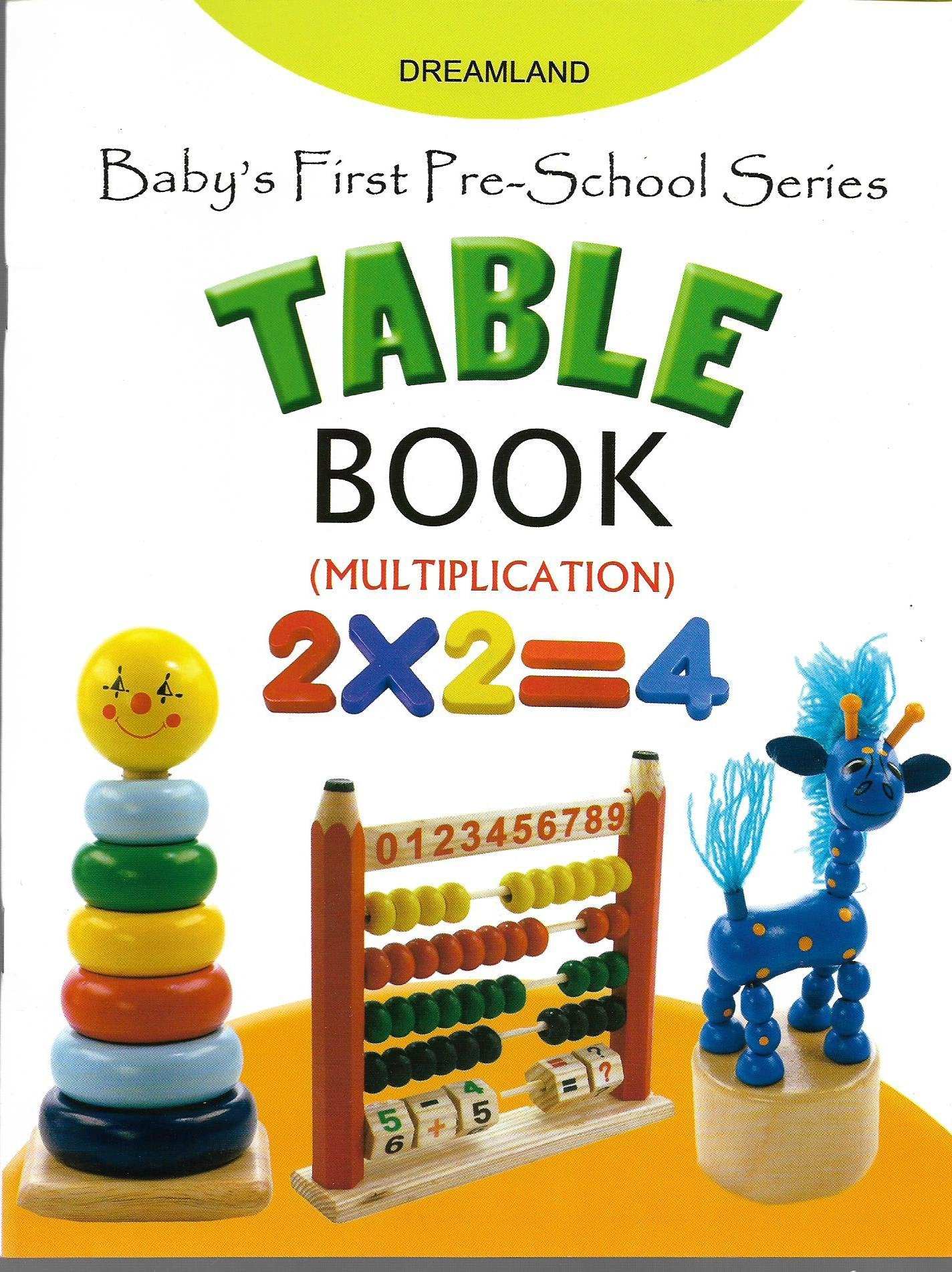 Table Book Multiplication