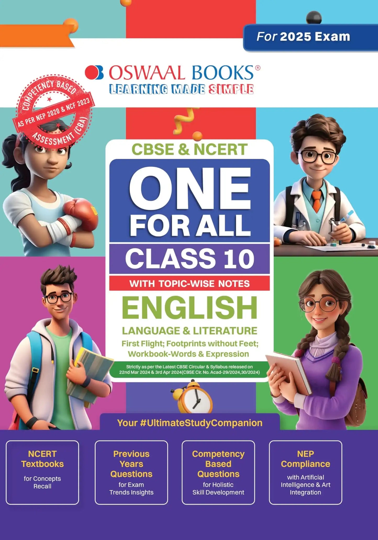 Oba Cbse One For All English(Lan & Lit) Bk 10