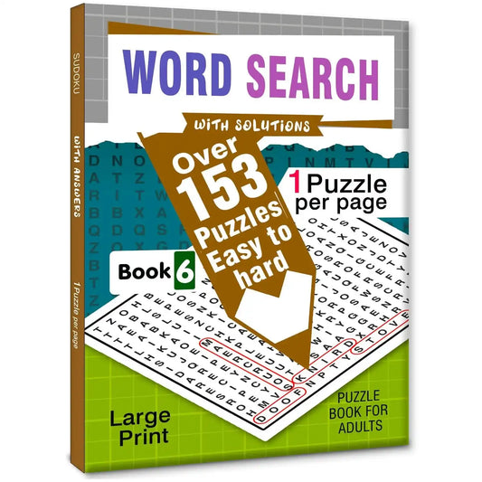 Word Search Book 6