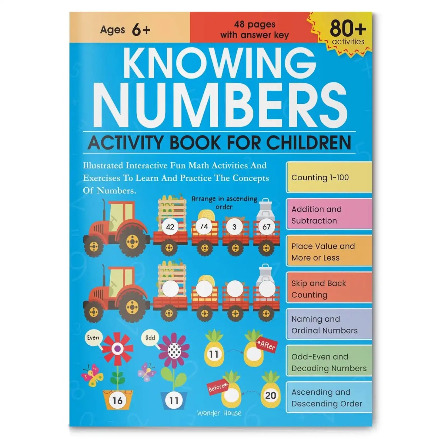 Knowing Numbers Activity Book For Children