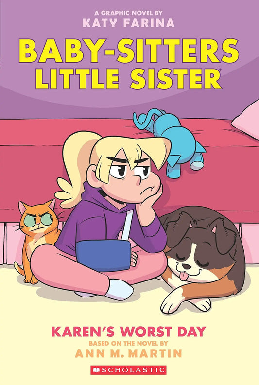 Baby-Sitters Little Sister Graphic Novel #3: Karens Worst Day (Graphix)