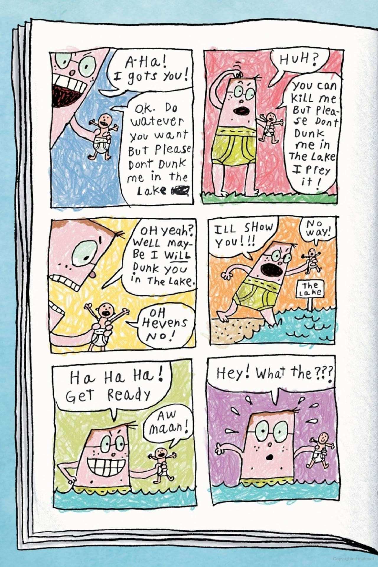 Captain Underpants #07: The Big Bad Battle Of The Bionic Booger Boy Part 2