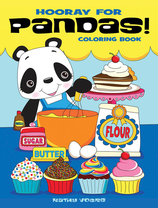 Hooray For Pandas] Coloring Book
