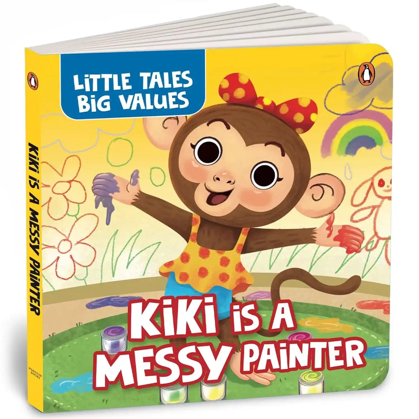 Little Tales Big Values:  Kiki The Baby Chimp Is A Messy Painter