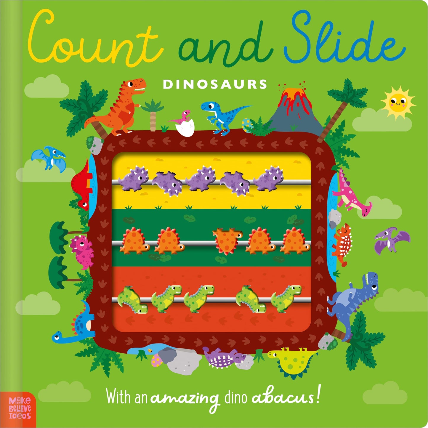 Count And'slide Dinosaurs