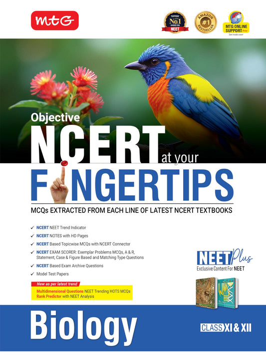 Objective Ncert at Your Fingertips Biology:Neet Books (Based on Ncert