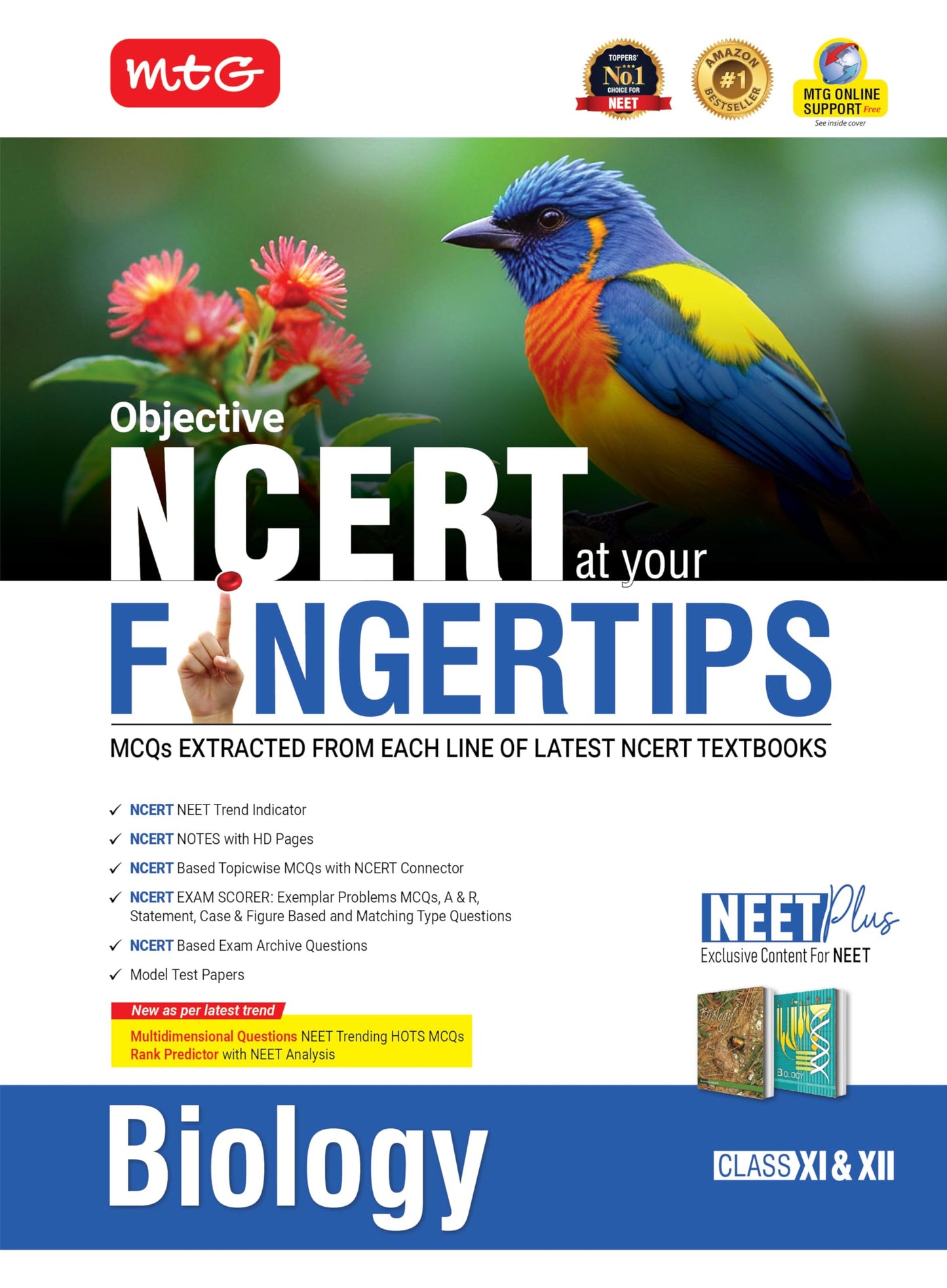 Objective Ncert at Your Fingertips Biology:Neet Books (Based on Ncert