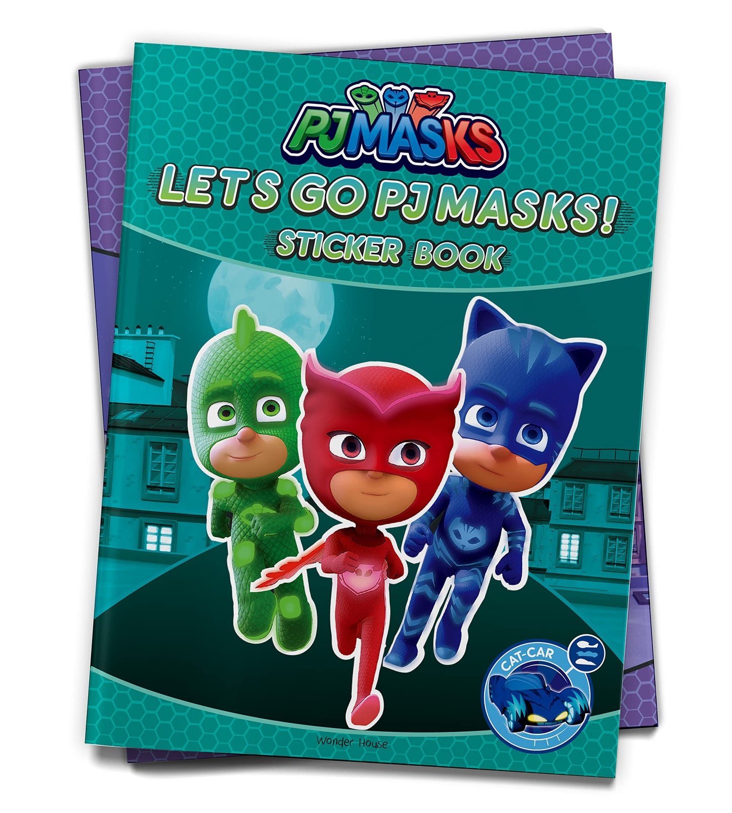 Lets Go Pj Masks Stickers Book : Fun Activity Books For Kids (Pj Masks)