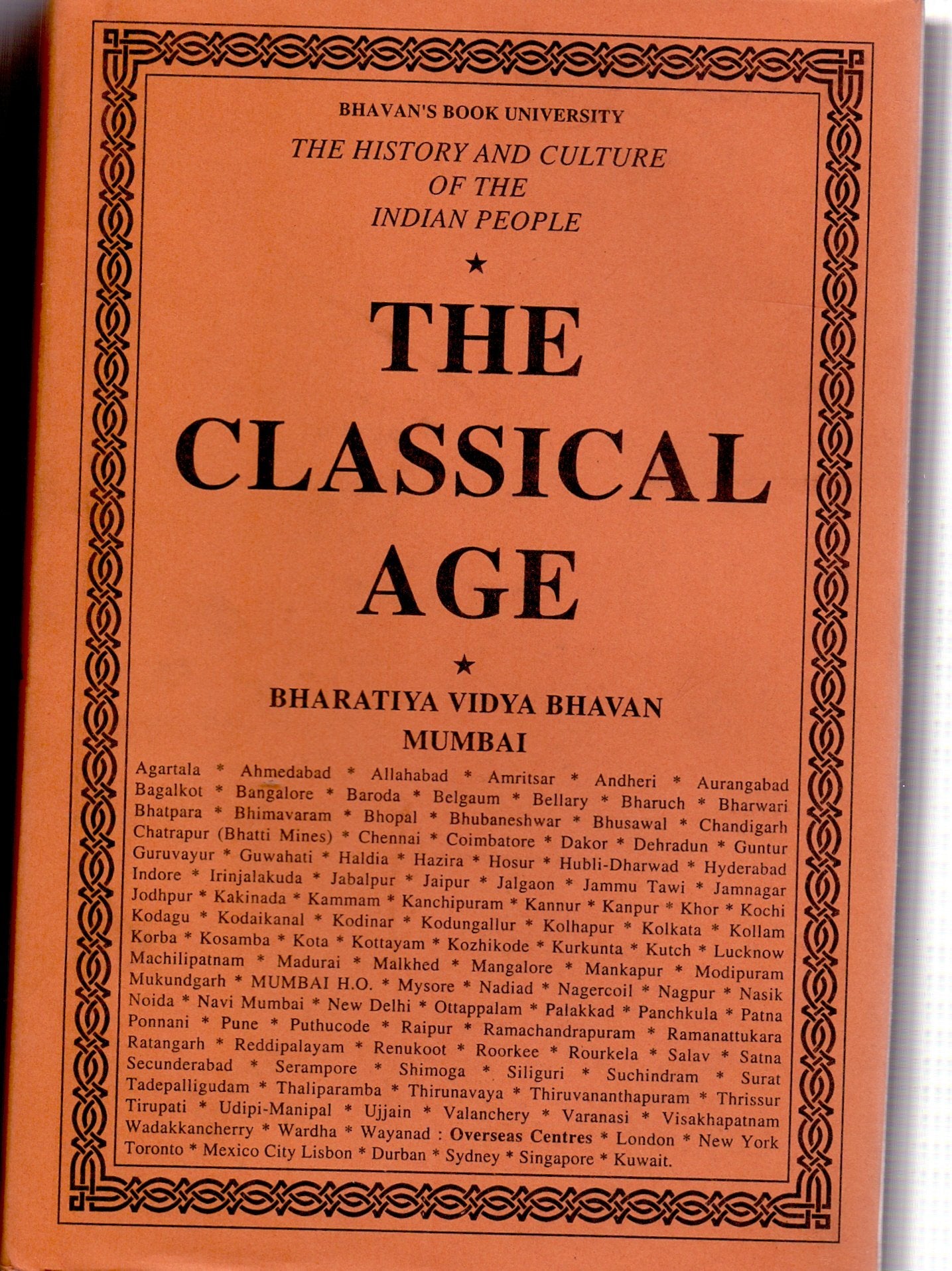 The Classical Age Vol. Iii