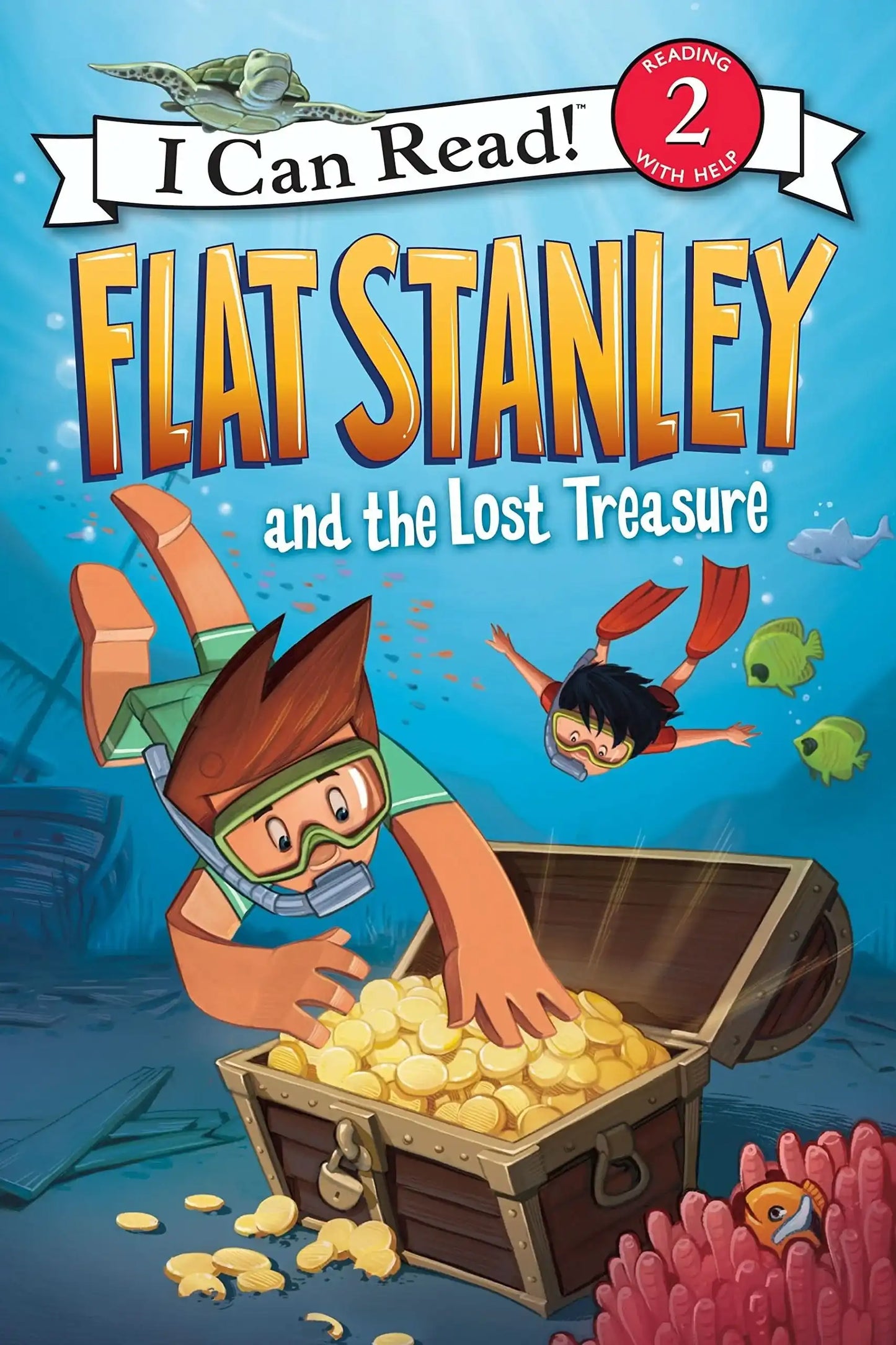 Flat Stanley And The Lost Treasure (I Can Read Level 2)