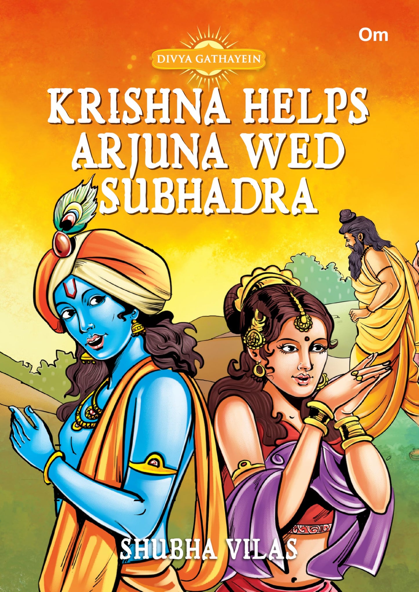 Krishna Helps Arjuna Wed Subhadra - Divya Gathayein | Graphic comic by Shubha Vilas | Spirituality