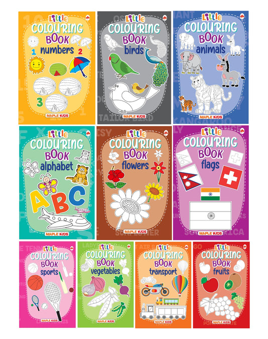 Little Colouring Books for Kids-Gift to children for painting, drawing