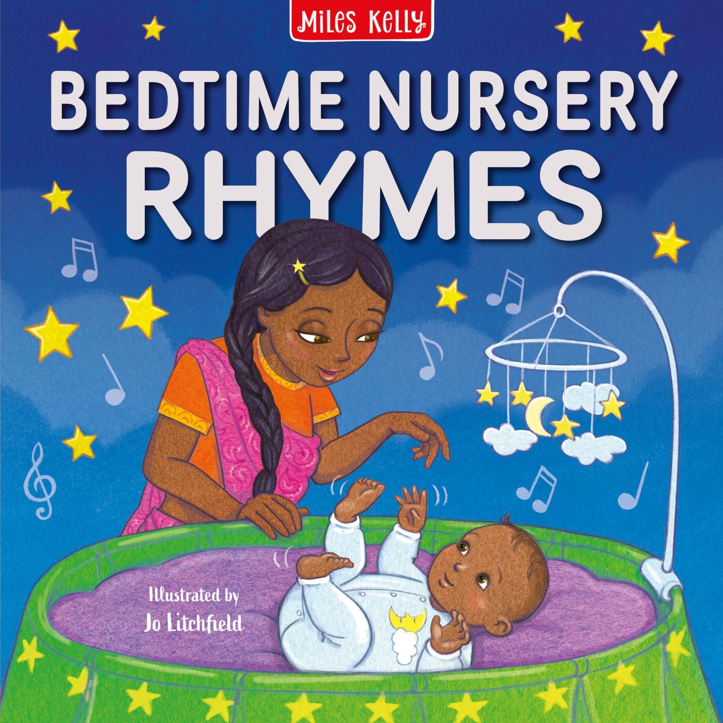 Bedtime Nursery Rhymes: An Interactive Search and Find Book for Toddlers and Kids Age 3 and Up