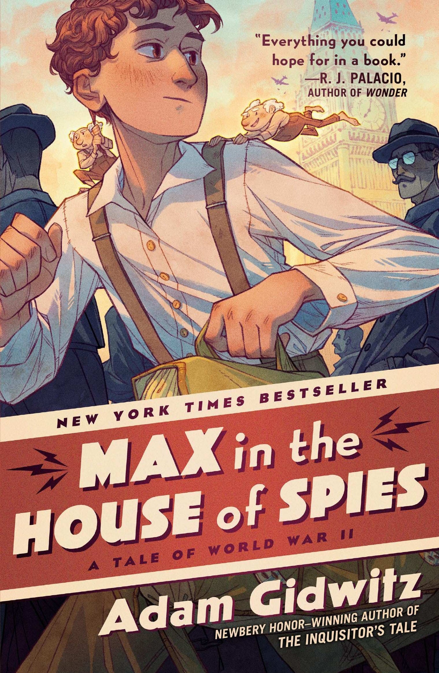 Max In The House Of Spies: A Tale Of World War Ii (Operation Kinderspion, Book 1)