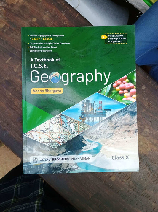 Gbp Icse Geography Bk 10 (2025)
