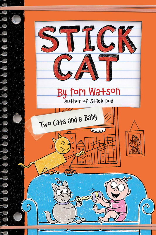 Stick Cat: Two Cats And A Baby