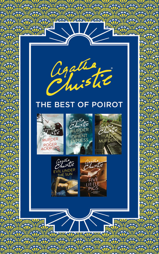 Best of Poirot: The Murder of Roger Ackroyd, Murder on the Orient Express, ABC Murders, Evil Under the Sun and Five Little Pigs