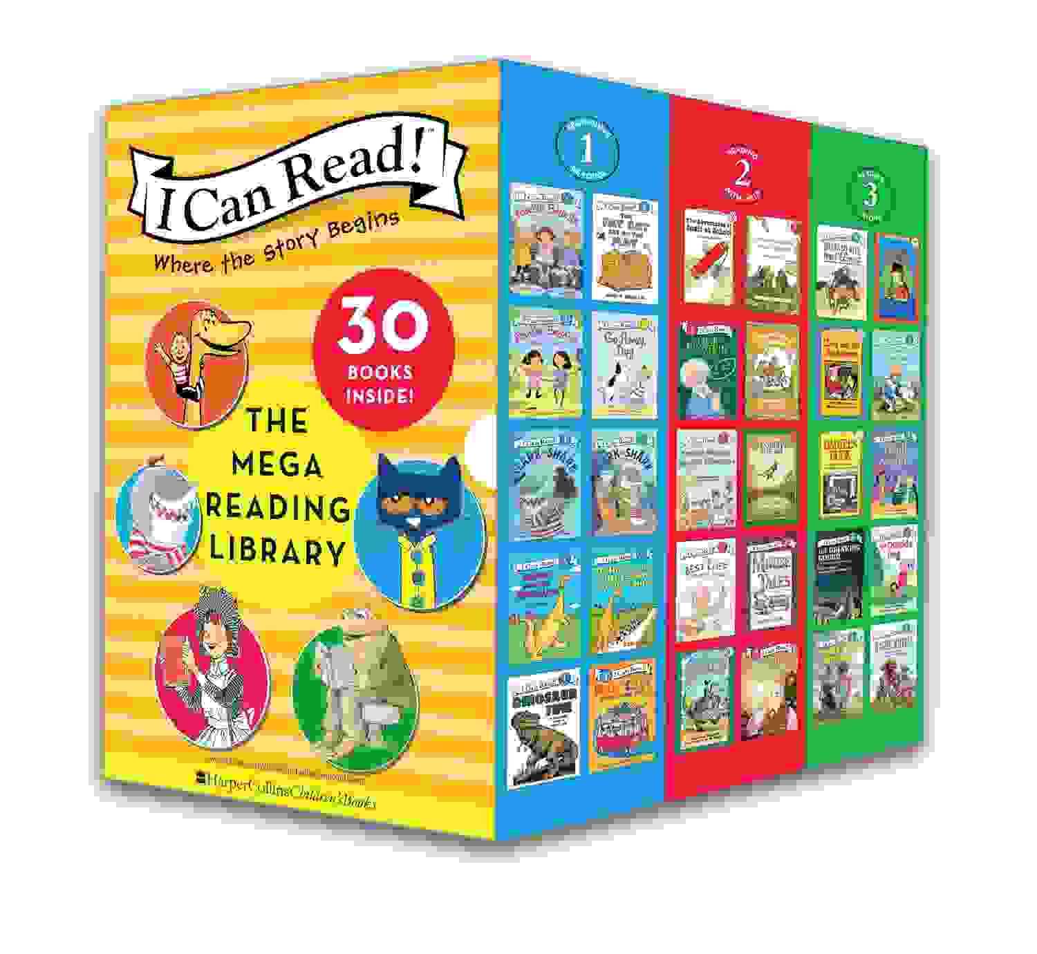 I Can Read! The Mega Reading Library : 30 Books Mega Pack