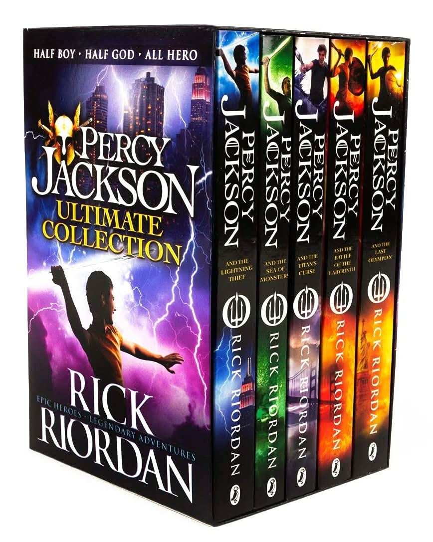 Percy Jackson Complete Collection (5 Books Set)