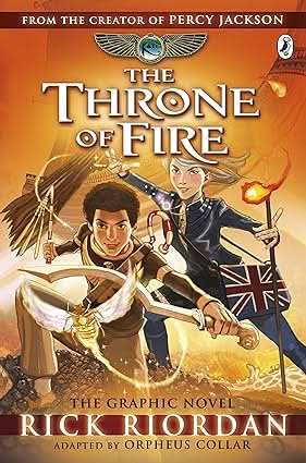Kane Chronicles The Throne Of Fire The Graphic Novel, The