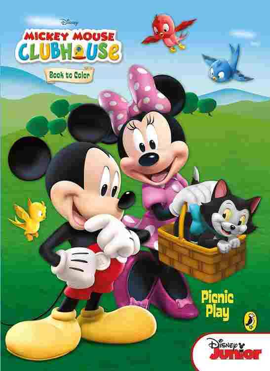 Picnic Play - Book To Colour