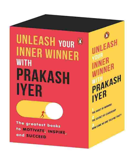 Unleash Your Inner Winner With Prakash Iyer: The Top Books To Motivate, Inspire, And Succeed )Box Se