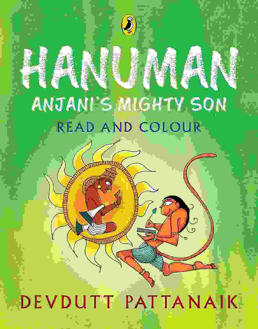Hanuman: Read And Colour