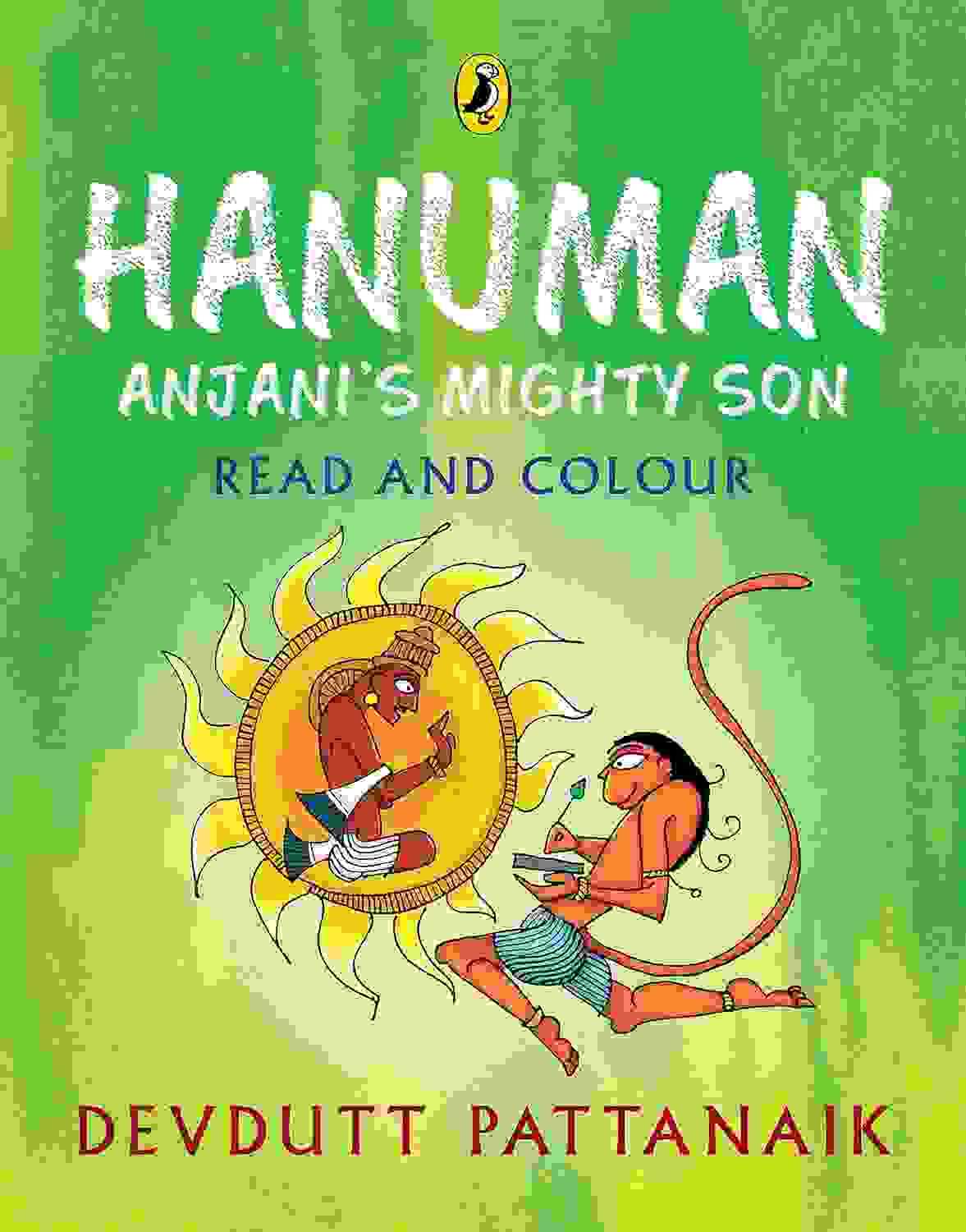 Hanuman: Read And Colour