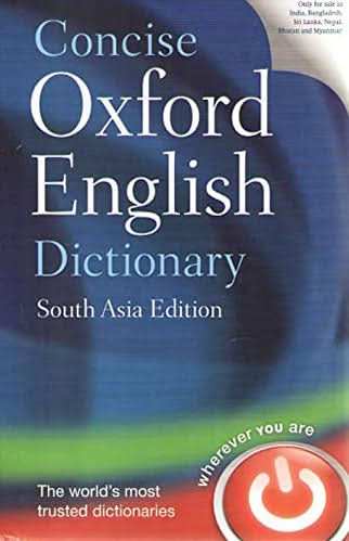 Concise Oxford Dictionary