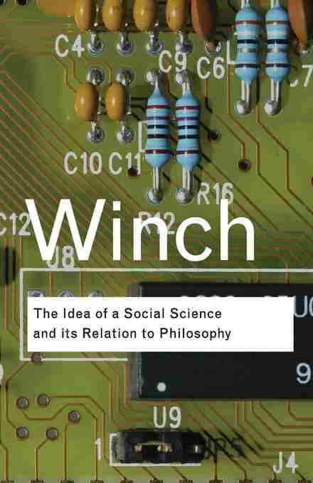 Idea Of A Social Science And Its Relation To Philosophy 