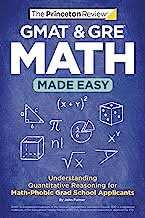 Gmat And Gre Math Made Easy - Understanding Quantitative Reasoning For Math-Phobic Grad School Applican