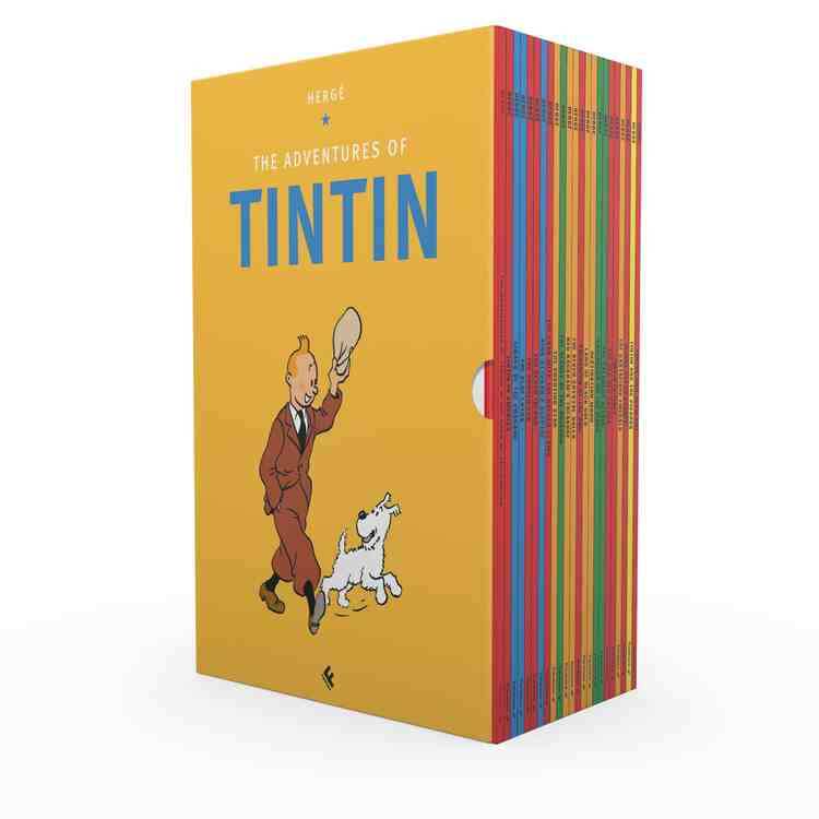 Tintin Paperback 23 Volume Set