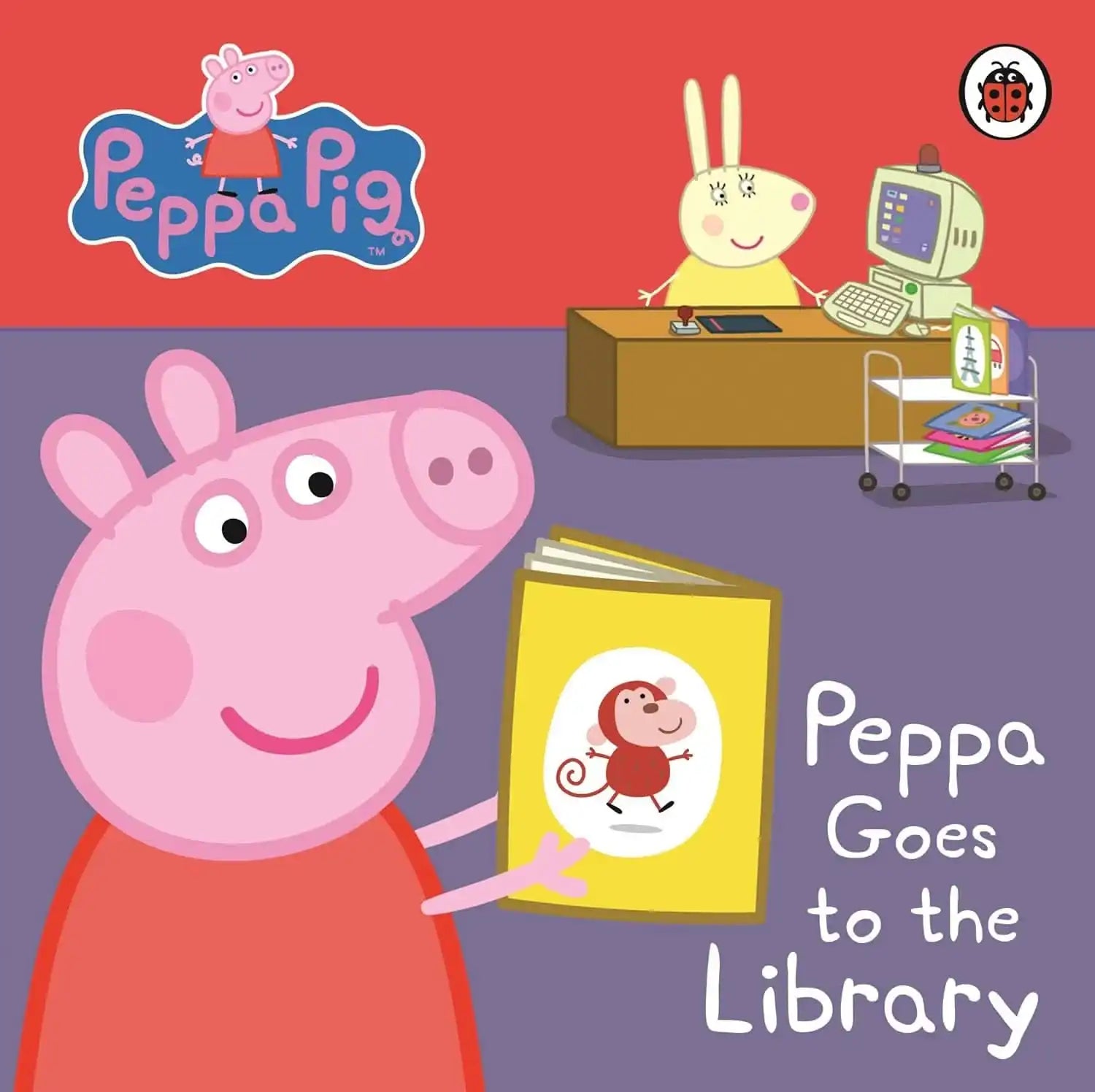Peppa Pig  - Peppa Goes To The Library - My First Storybook