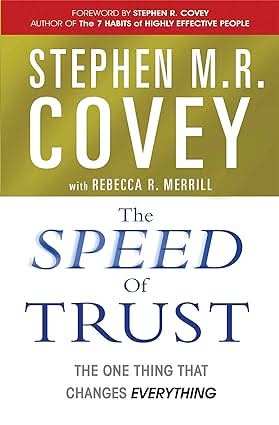 Speed Of Trust
