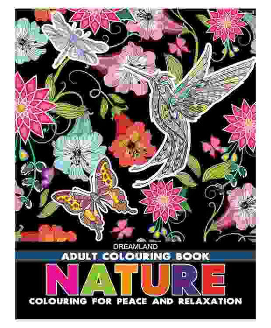 Adult:Nature Colouring Book