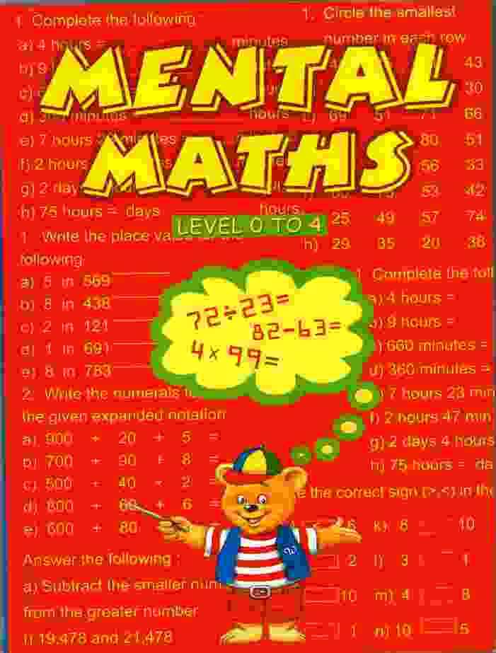 Mental Maths Bindup Level 0-4