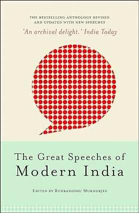 Great Speeches Of Modern India