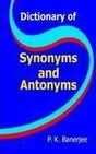 Dictionary Of Synonyms And Antonyms