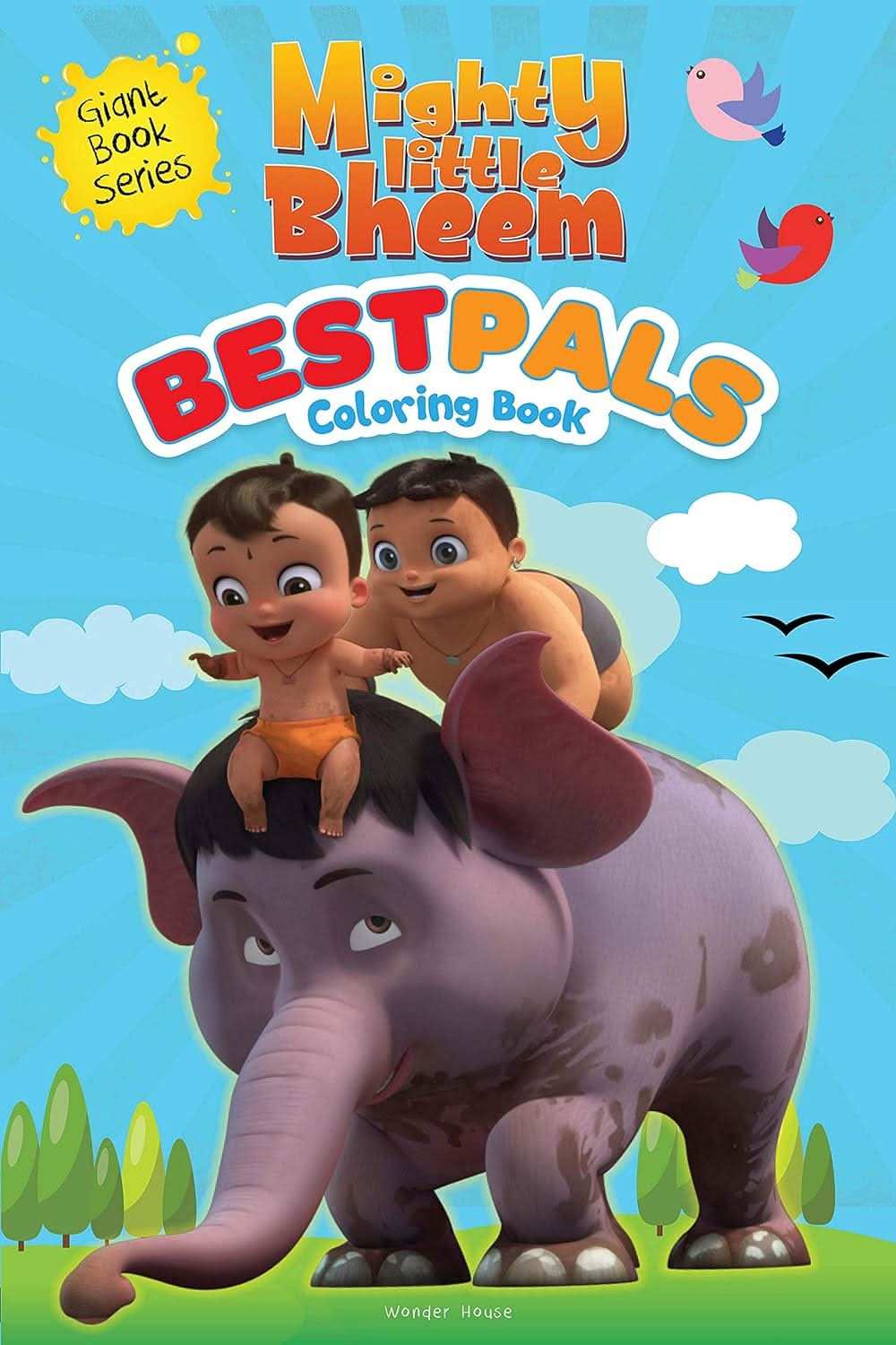 Mighty Little Bheem - Best Pals Coloring Book  - Giant Book Series