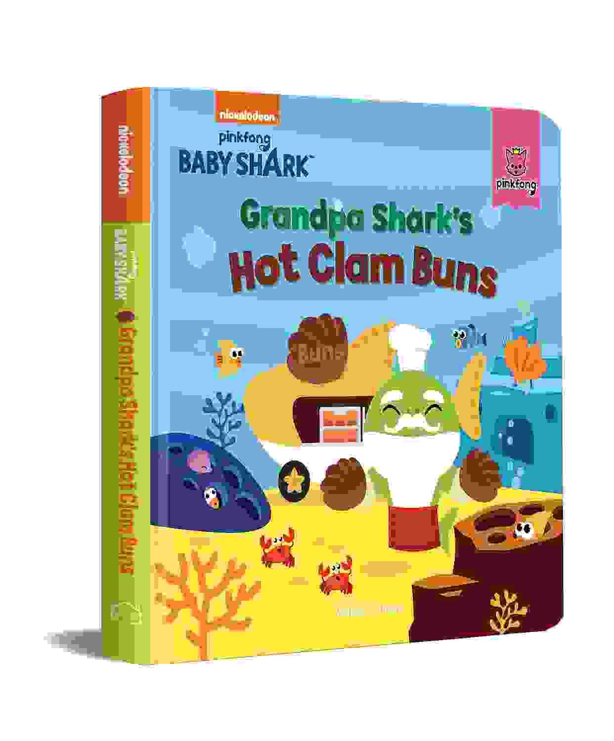 Pinkfong Baby Shark - Grandpa Sharks Hot Clam Buns : Padded Story Books