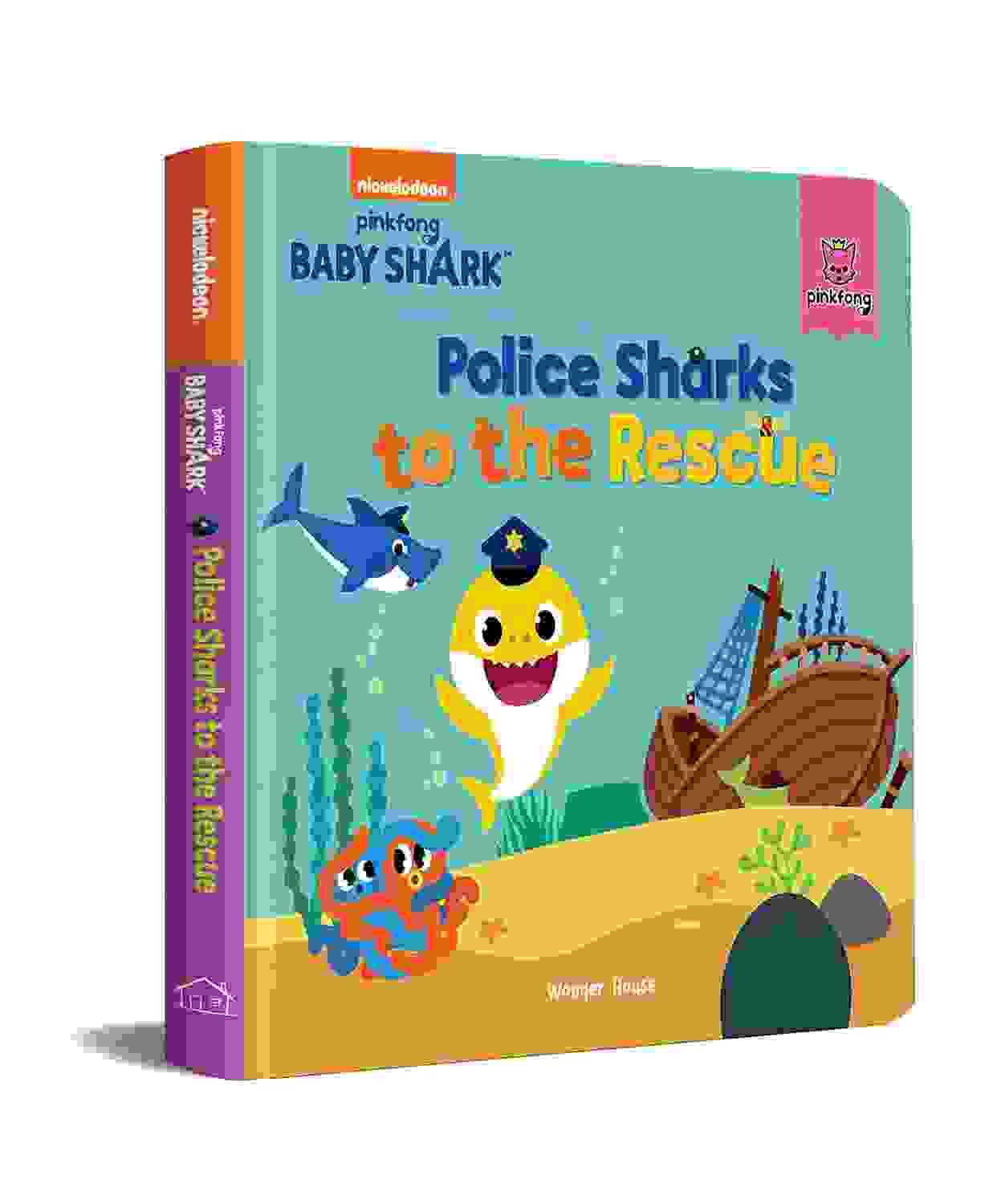 Pinkfong Baby Shark - Police Sharks To The Rescue : Padded Story Books