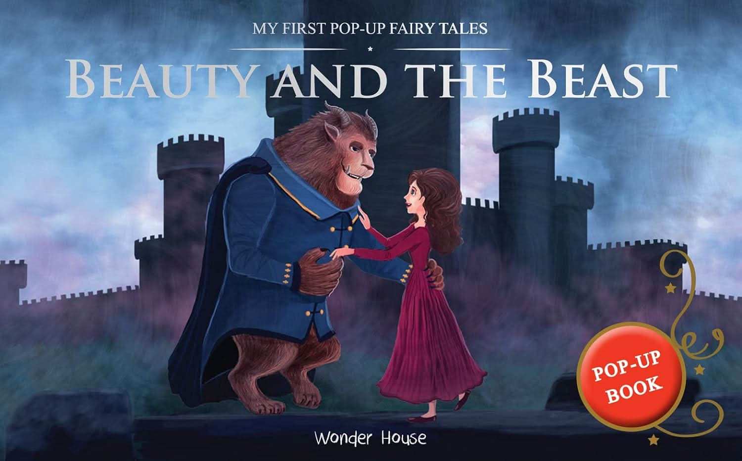 My First Pop-Up Fairy Tales - Beauty And The Beast  - Pop Up Books For Children