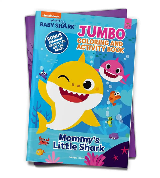 Pinkfong Baby Shark - Mommys Little Shark  - Jumbo Coloring And Activity Book