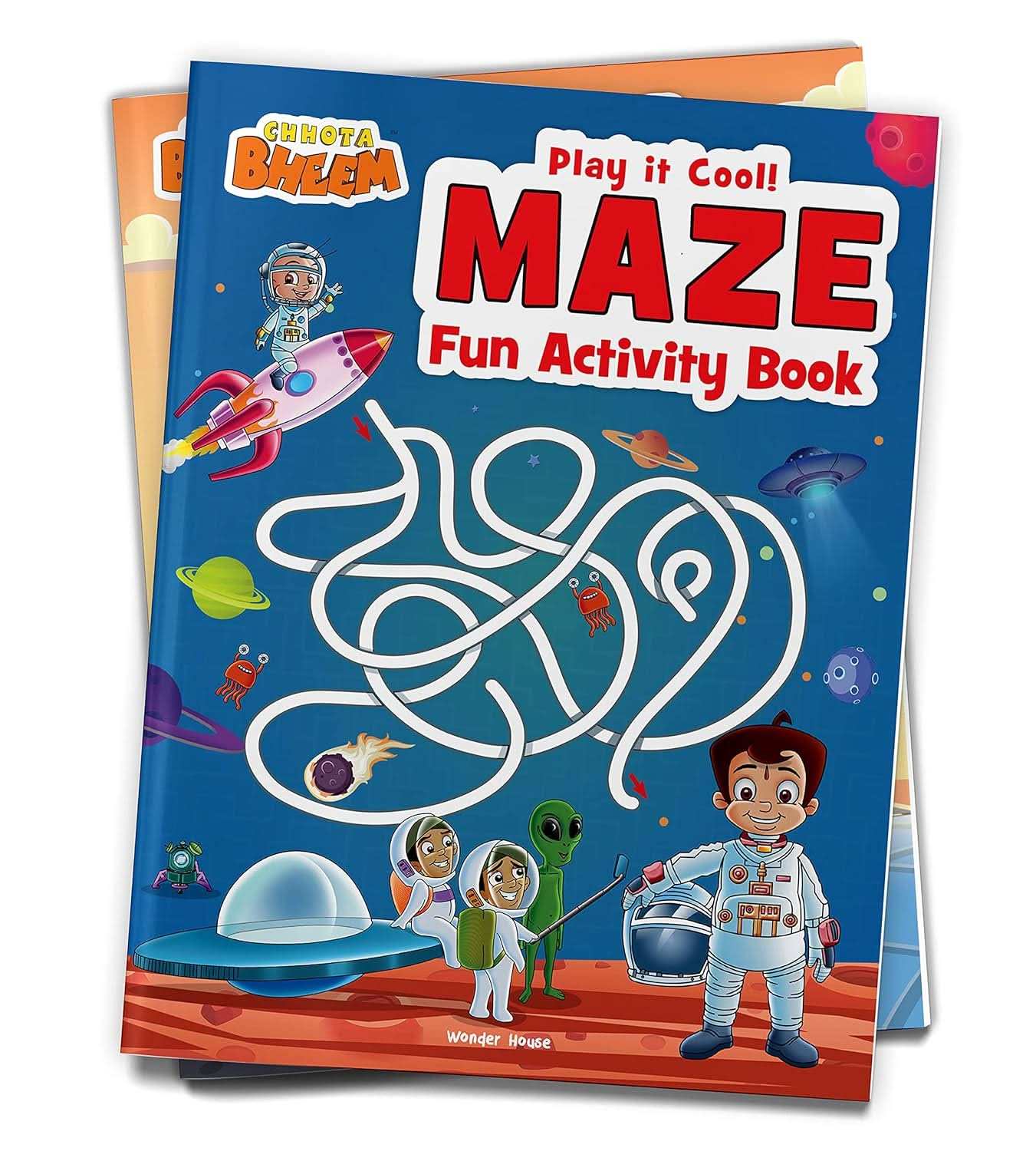 Chhota Bheem - Play It Cool! Maze  - Fun Activity Book
